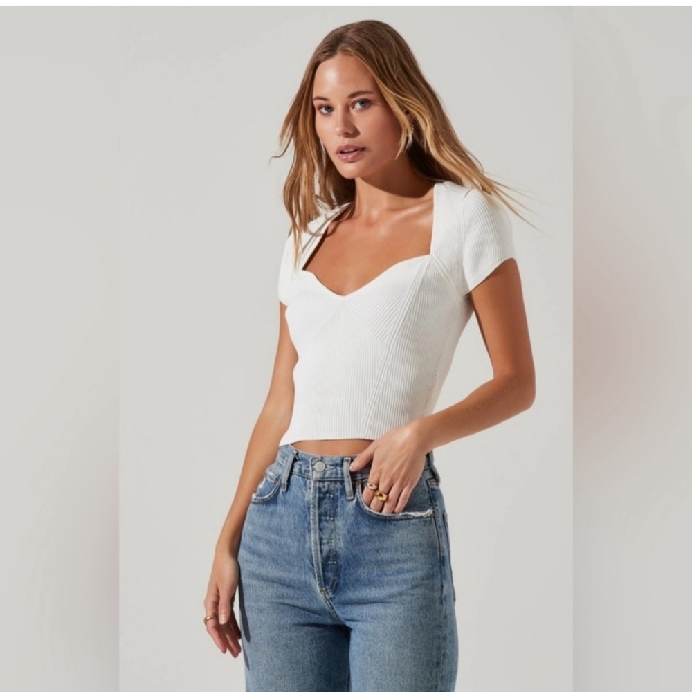 Blue ASTR THE LABLE top